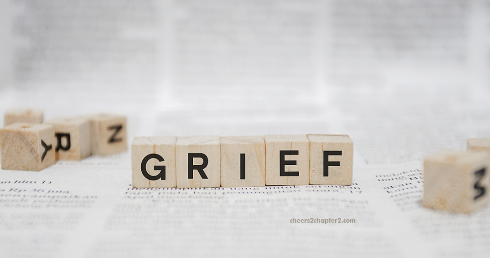 Image of scrabble tiles spelling the word Grief for How to Manage Grief and Loss page