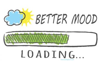 Illustration of Better Mood Load for How to Lift Your Spirits When You're Feeling Down page